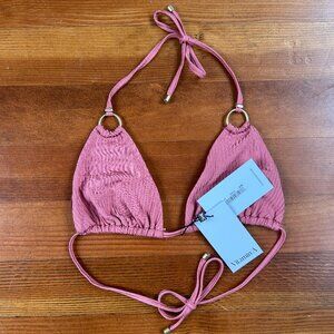 NWT Vitamin A bikini Top